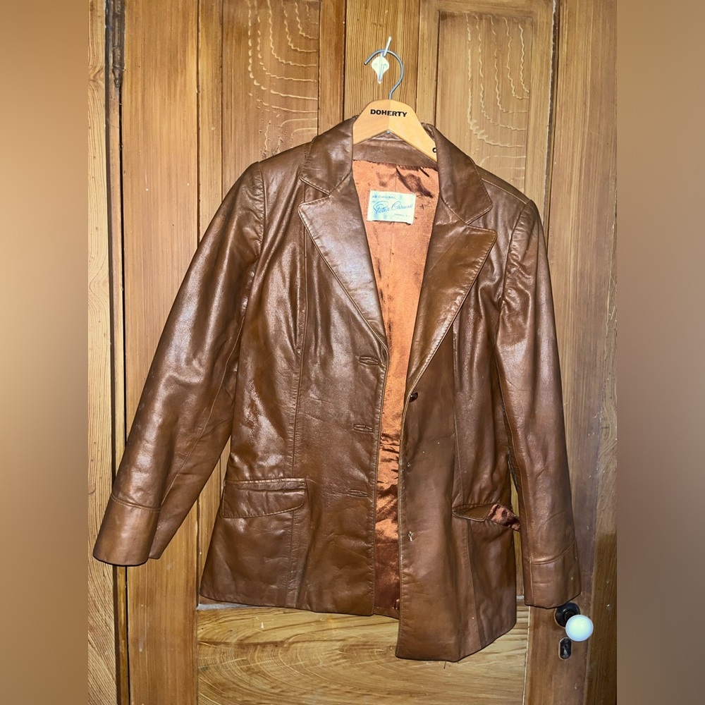 Vintage leather jacket